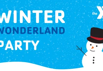 graphic to promote Winter Wonderland Party