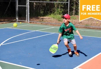 Come learn pickleball as a family
