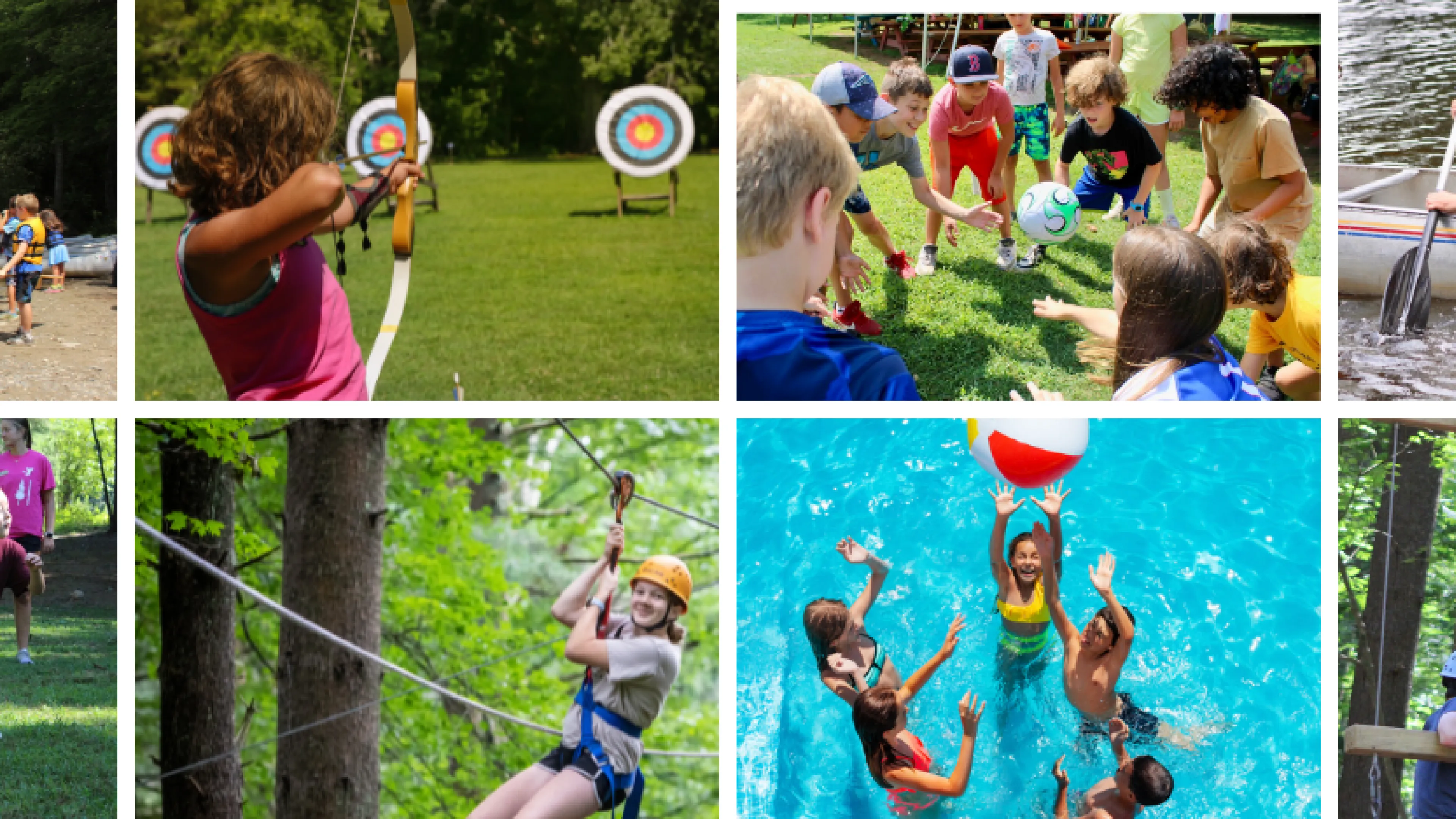 summer day camp metrowest ymca bus swim boat archery zip line