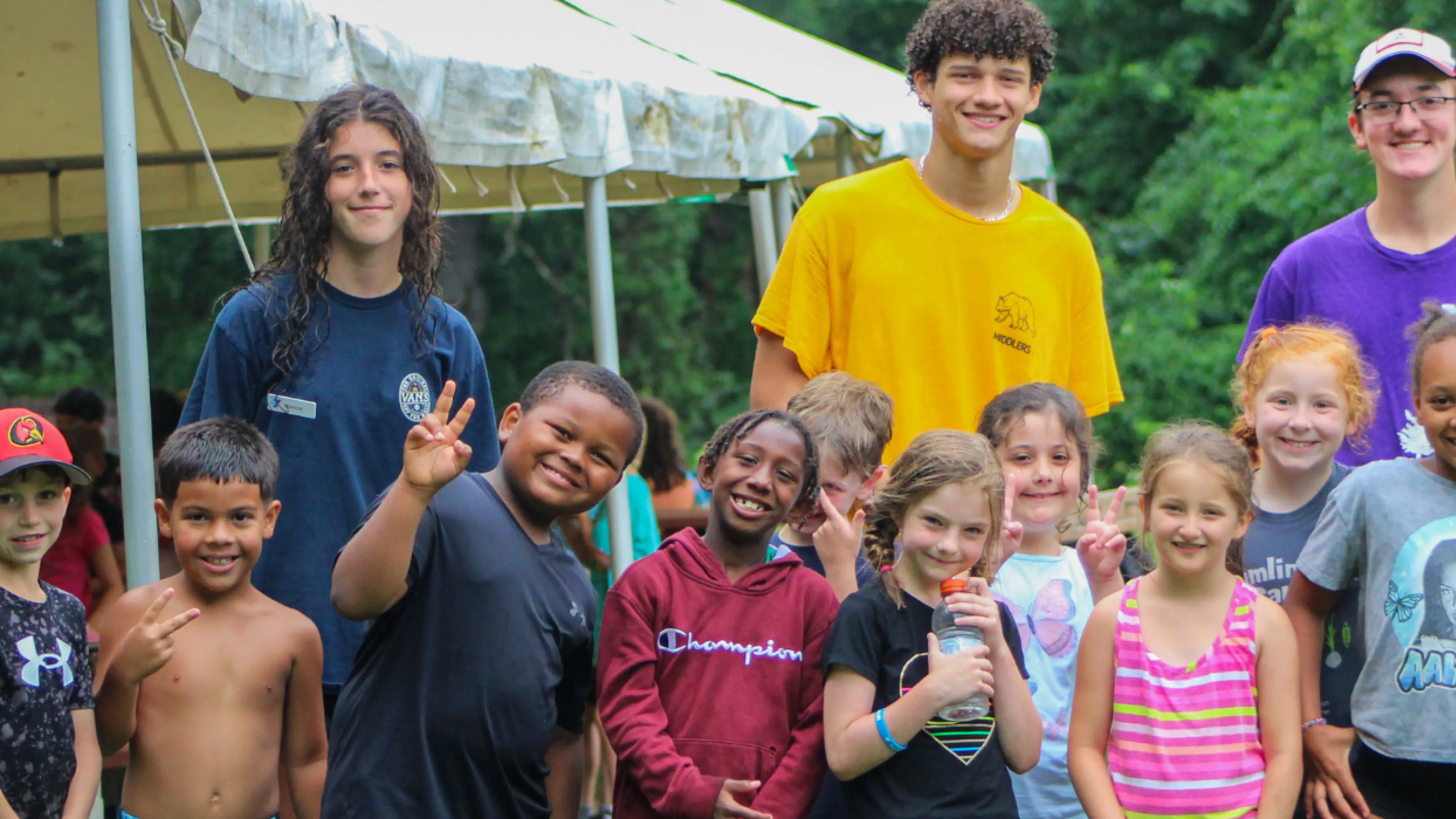 campers and counselors