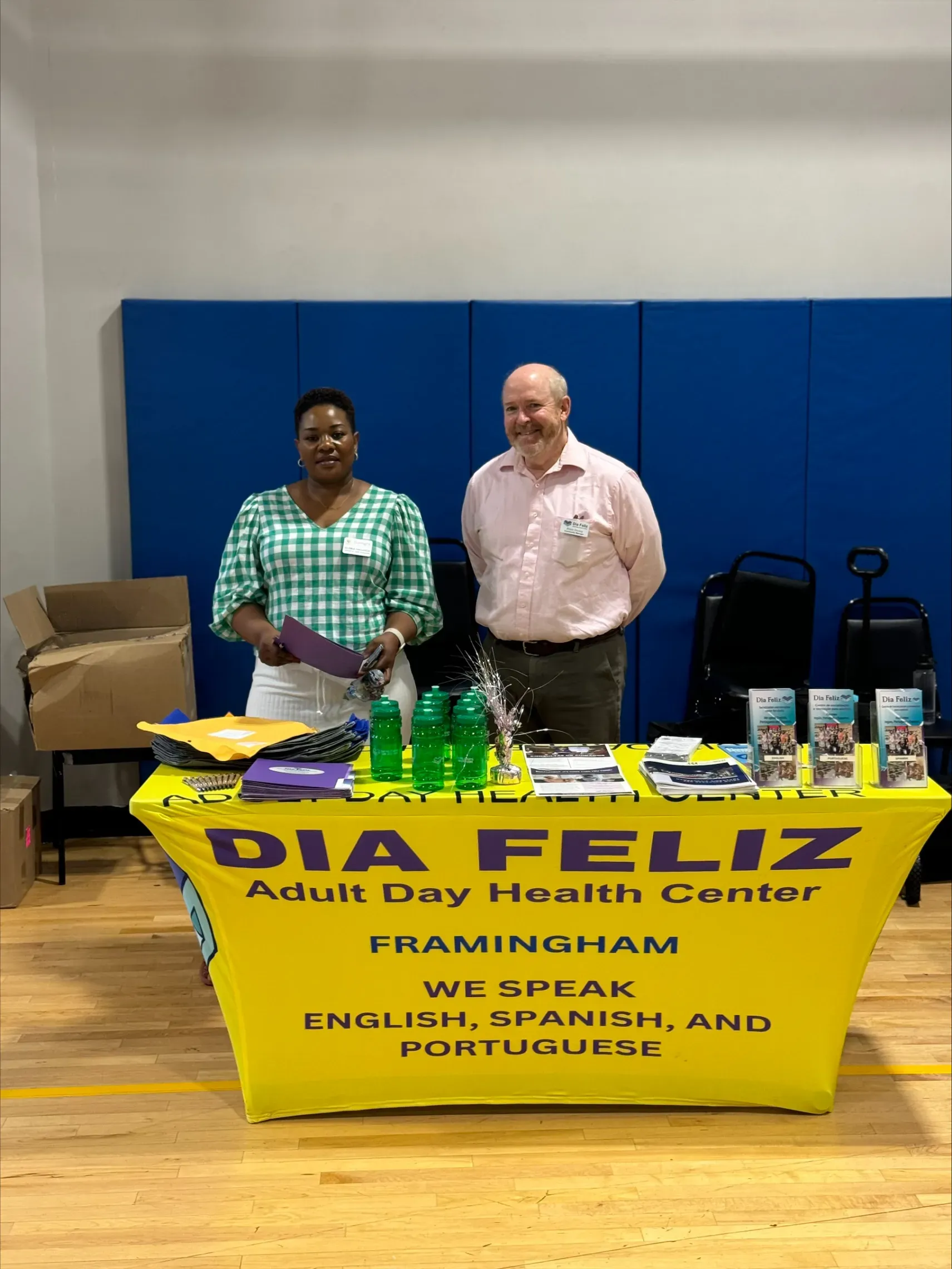 Adult Day Health Center table