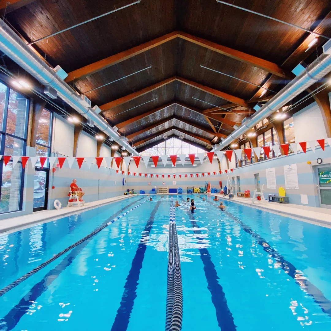 photo of an indoor pool