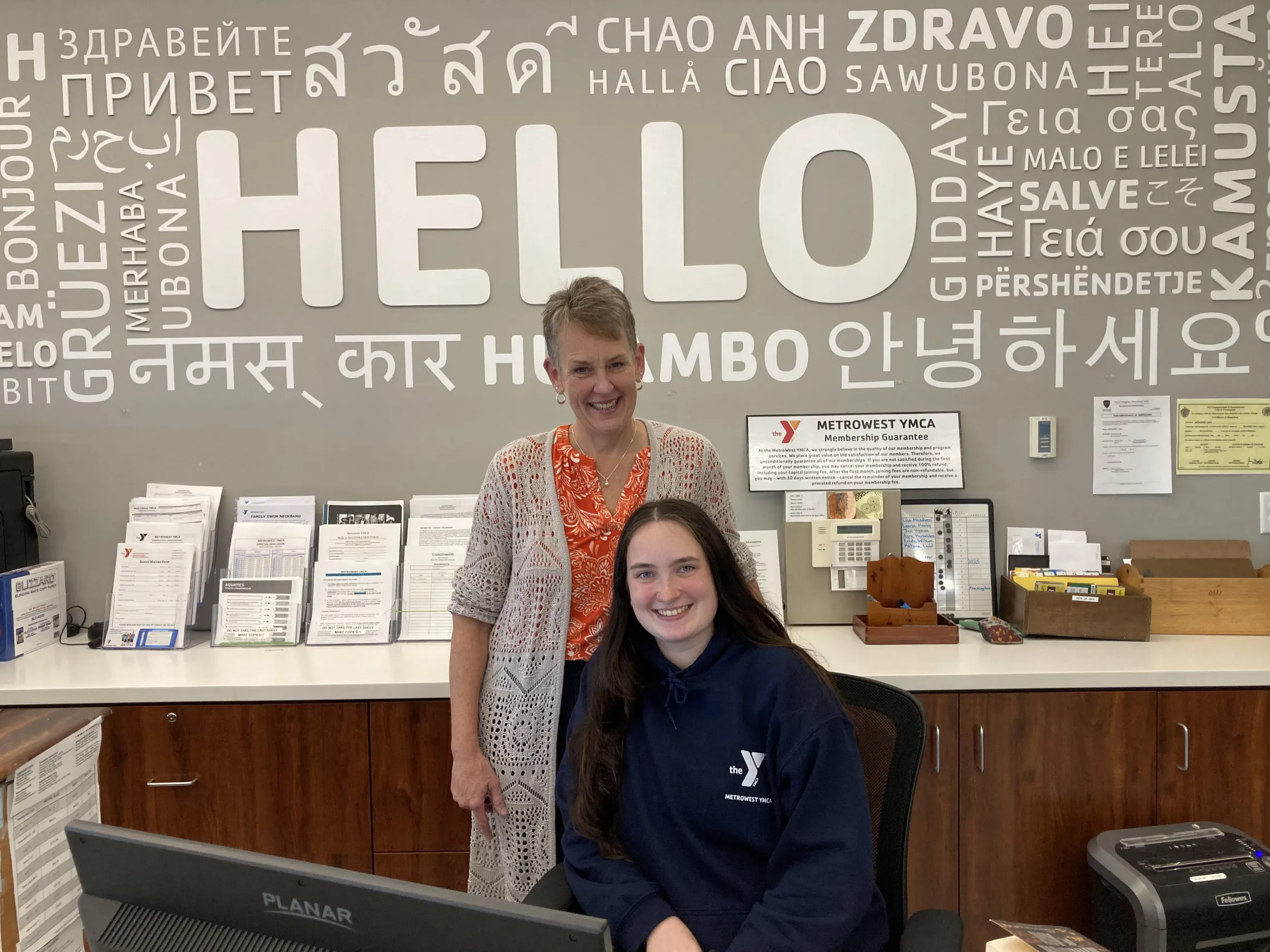 image of a mother and daughter smiling together