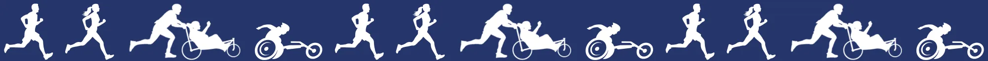 graphic depicting marathon runners