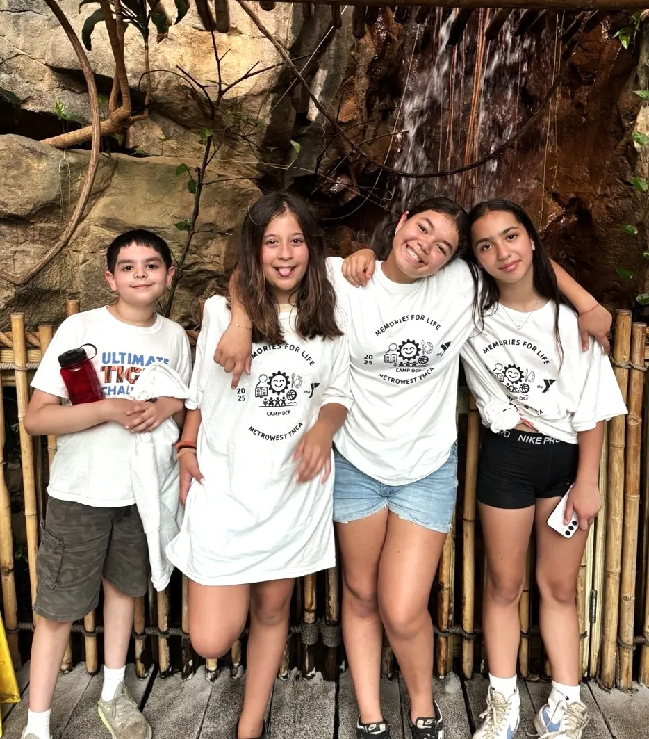 campers at Franklin Park Zoo