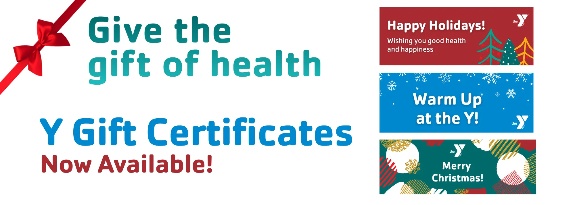 Give a Y gift certificate this Christmas