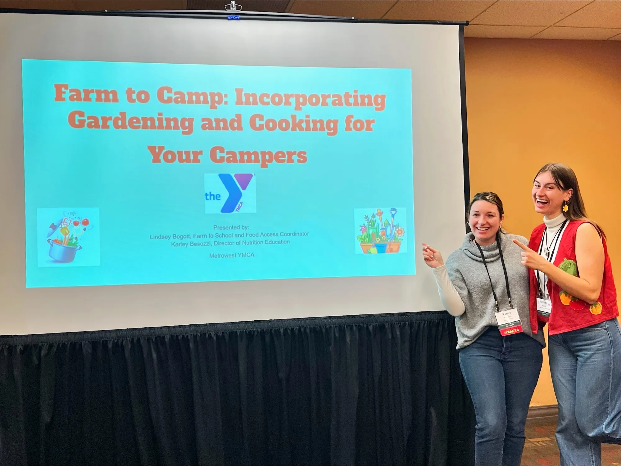 Our Food and Nutrition Team Presents at ACA