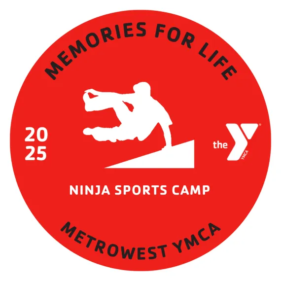 graphic of ninja sports camp logo