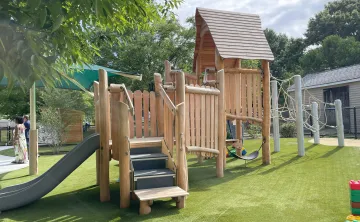 image of outdoor playscape