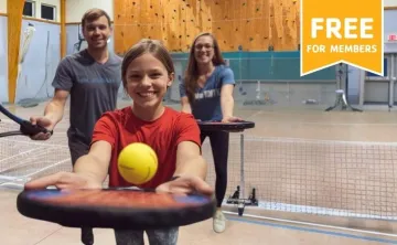 Family Pickleball event