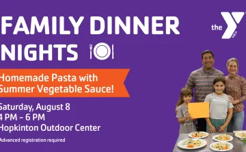 Family Dinner Night at the Hopkinton Outdoor Center