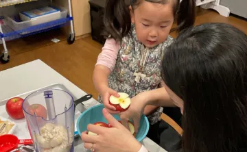 Cooking with Littles: All About Apples class September 11, 10:15 -11AM MetroWest YMCA Framingham, MA