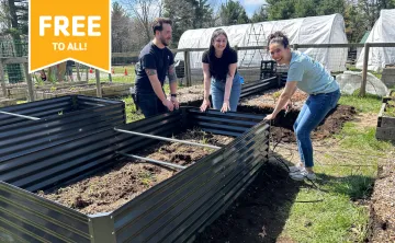 Join us for Fall to Winter Garden Prep Volunteer Day on October 3, 2026 at the MetroWest YMCA Outdoor Center 